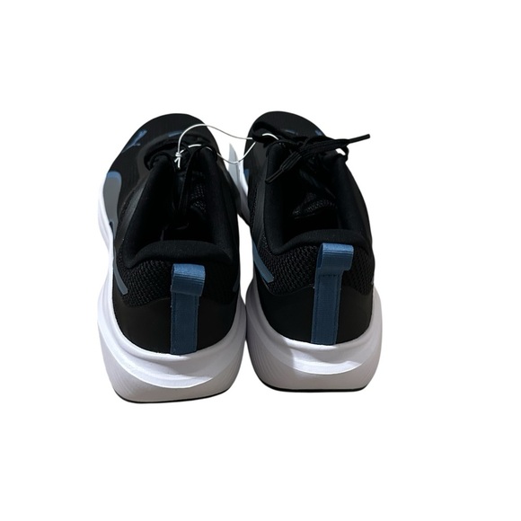 Puma Black Sneakers with Blue Highlights Mens Rocket Fuel Mesh Sport Size 13 - Picture 3 of 9